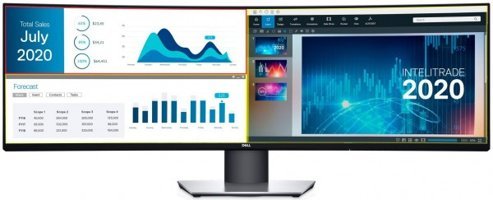 Dell UltraSharp U4919DW 60 Hz 5 ms 49 inç UW-DQHD Flat IPS HDMI 5120 x 1440 px LED Monitör