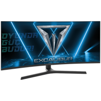 Casper Excalibur M.E34WQHD-G 165 Hz 1 ms 34 inç UWQHD Curved VA Hoparlörlü HDMI Freesync 3440 x 1440 px LED Monitör