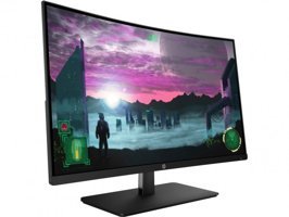 HP 1AT01AA 144 Hz 5 ms 27 inç FHD Curved VA HDMI Freesync 1920 x 1080 px LED Monitör