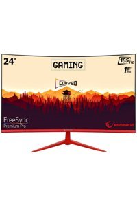 Rampage BL24R165C Blaze 165 Hz 1 ms 24 inç FHD Curved VGA HDMI Freesync 1920 x 1080 px LED Monitör
