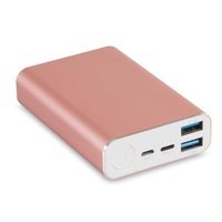S-link Swapp IP-G7 7800 mAh Hızlı Şarj Micro USB Çoklu Kablolu Powerbank Pembe