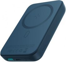 Joyroom JR-W020 10000 mAh Hızlı Şarj Mıknatıslı USB & Type C Çoklu Kablolu Powerbank Lacivert