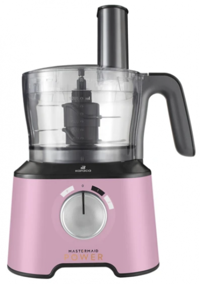 Karaca Mastermaid Power Essential Doğrayıcılı Rendeli Çırpıcılı 2000 W Mini Mutfak Robotu Pembe