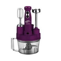 Goldmaster PC-3217 Doğrayıcılı Rendeli Çırpıcılı 1000 W Mutfak Robotu Mor