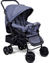 Tois Baby Ocean Pro Çift Yönlü Katlanabilir 360 Derece Dönen Tam Yatar Kabin Tipi Puset Bebek Arabası Antrasit
