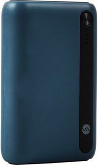 S-link IP-S10PD 10000 mAh Hızlı Şarj USB & Type C Çoklu Kablolu Powerbank Mavi