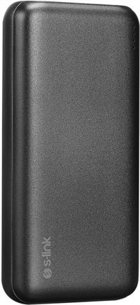 S-link G205 20000 mAh Hızlı Şarj USB & Type C Çoklu Kablolu Powerbank Siyah
