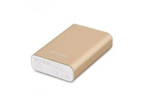 S-link Swapp IP-G15 10050 mAh Hızlı Şarj Micro USB Çoklu Kablolu Powerbank Altın