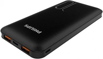 Philips DLP6812CB 10000 mAh Hızlı Şarj Dijital Göstergeli USB & Type C Çoklu Kablolu Powerbank