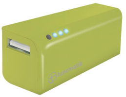 Tunçmatik Mini Charge 2000 mAh Micro USB Kablolu Powerbank Yeşil