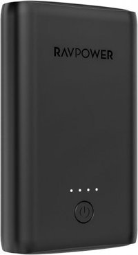 RAVPower RP-PB170 10050 mAh Hızlı Şarj Micro USB Çoklu Kablolu Powerbank Siyah