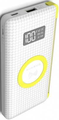 Pineng PN-888PD 10000 mAh Hızlı Şarj Dijital Göstergeli USB & Type C Çoklu Kablolu Powerbank Beyaz