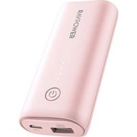 RAVPower RP-PB169 6700 mAh Hızlı Şarj Micro USB Kablolu Powerbank Pembe