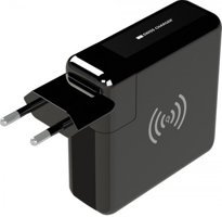 Swiss Charger 6700 mAh Hızlı Şarj Dijital Göstergeli USB & Type C Çoklu Kablolu Powerbank