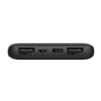Trust Primo 10000 mAh Hızlı Şarj USB & Type C Çoklu Kablolu Powerbank Siyah