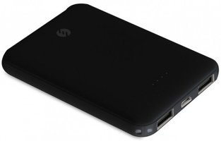 S-link IP-G56 5000 mAh Hızlı Şarj Micro USB Çoklu Kablolu Powerbank Siyah