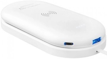Konfulon M15W 8000 mAh Hızlı Şarj USB & Type C Çoklu Kablolu Powerbank