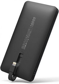 Ugreen 40906 10000 mAh Hızlı Şarj Micro USB Çoklu Kablolu Powerbank