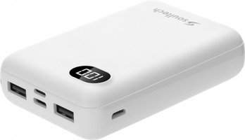 Soultech Comfort 10000 mAh Hızlı Şarj Dijital Göstergeli Lightning Çoklu Kablolu Powerbank