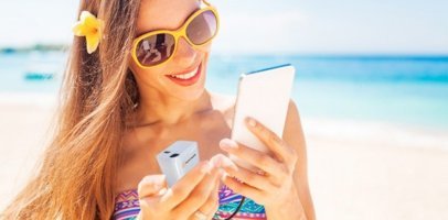 Tunçmatik Mini Charge 2000 mAh Micro USB Kablolu Powerbank Beyaz