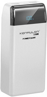 Konfulon P30Q 30000 mAh Hızlı Şarj Dijital Göstergeli Lightning Çoklu Kablolu Powerbank