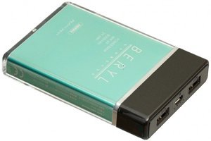 Remax Beryl RPP-69 8000 mAh Hızlı Şarj Micro USB Çoklu Kablolu Powerbank Yeşil