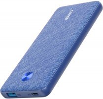 Anker PowerCore 10000 mAh Hızlı Şarj USB & Type C Çoklu Kablolu Powerbank Mavi