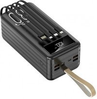 ACL PW-46 80000 mAh Hızlı Şarj Işıklı Dijital Göstergeli Lightning Çoklu Kablolu Powerbank