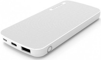 Philips DLP9902 10000 mAh Hızlı Şarj USB & Type C Çoklu Kablolu Powerbank Beyaz
