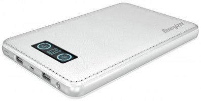 Energizer UE20000 18000 mAh Hızlı Şarj Işıklı Micro USB Çoklu Kablolu Powerbank Beyaz