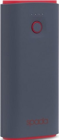 Spada P82 5200 mAh Micro USB Kablolu Powerbank Kırmızı