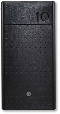 Dexim TJX10 10000 mAh Hızlı Şarj Micro USB Çoklu Kablolu Powerbank Siyah