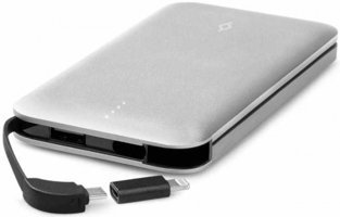 Ttec AlumiSlim+ 10000 mAh Hızlı Şarj Micro USB Kablolu Powerbank