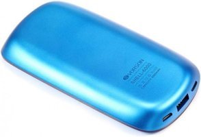 Vorson Shell 6000 mAh Hızlı Şarj Micro USB Kablolu Powerbank Mavi