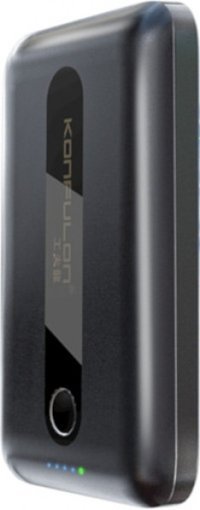 Konfulon M16W 5000 mAh Hızlı Şarj Lightning Kablolu Powerbank Siyah