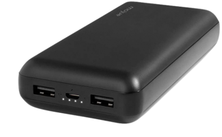 Mojue PB02 20000 mAh Hızlı Şarj Micro USB Çoklu Kablolu Powerbank