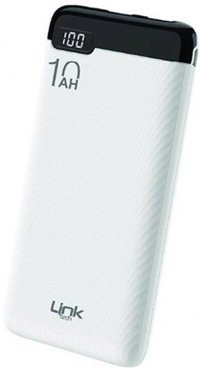 LinkTech LT10 10000 mAh Hızlı Şarj Dijital Göstergeli USB & Type C Çoklu Kablolu Powerbank