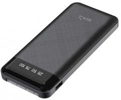 Zore ZR-PW01 10000 mAh Hızlı Şarj Micro USB Çoklu Kablolu Powerbank Gri