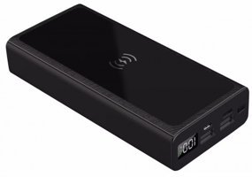 Sprange SR-P6 24000 mAh Hızlı Şarj Dijital Göstergeli USB & Type C Çoklu Kablolu Powerbank Siyah