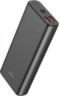 Wiwu JC-06 20000 mAh Hızlı Şarj USB & Type C Çoklu Kablolu Powerbank