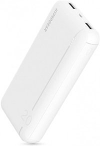 Hypergear 15461 20000 mAh Hızlı Şarj Micro USB Çoklu Kablolu Powerbank Beyaz