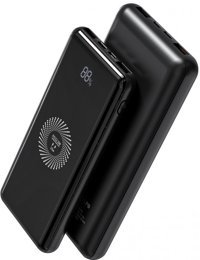 NeTtech NT-PW10 10000 mAh Hızlı Şarj Dijital Göstergeli USB & Type C Çoklu Kablolu Powerbank