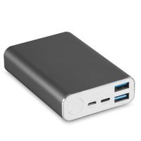 S-link Swapp IP-G7 7800 mAh Hızlı Şarj Micro USB Çoklu Kablolu Powerbank Siyah