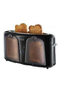 Russell Hobbs 19990-56 2 Dilim Kırıntı Tepsili 100 W Siyah Mini Ekmek Kızartma Makinesi