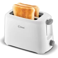 Kiwi KT 6518 2 Dilim Kırıntı Tepsili 700 W Beyaz Vintage Mini Ekmek Kızartma Makinesi