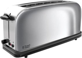 Russell Hobbs 23510-56 Victory Long 4 Dilim Kırıntı Tepsili Telli Akıllı 1600 W İnox Ekmek Kızartma Makinesi