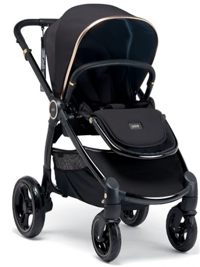 Mamas & Papas Ocarro Çift Yönlü Katlanabilir Tek Elle Kapanan 360 Derece Dönen Tam Yatar Travel Sistem Bebek Arabası Siyah