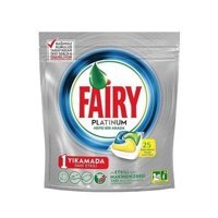 Fairy Platinum Hepsi Bir Arada Tablet Bulaşık Makinesi Deterjanı 25 Adet