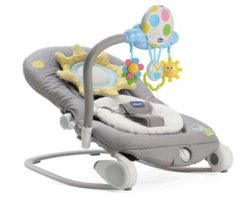 Chicco Balloon Bouncer Oyuncaklı 4 Kademeli Ana Kucağı Gri