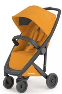 Greentom Classic Katlanabilir 360 Derece Dönen Kabin Tipi Puset Bebek Arabası Turuncu